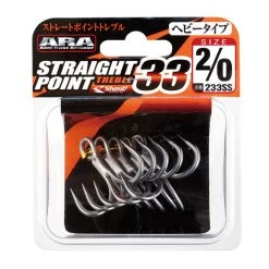 Shout Straight Point 33 Treble Hook